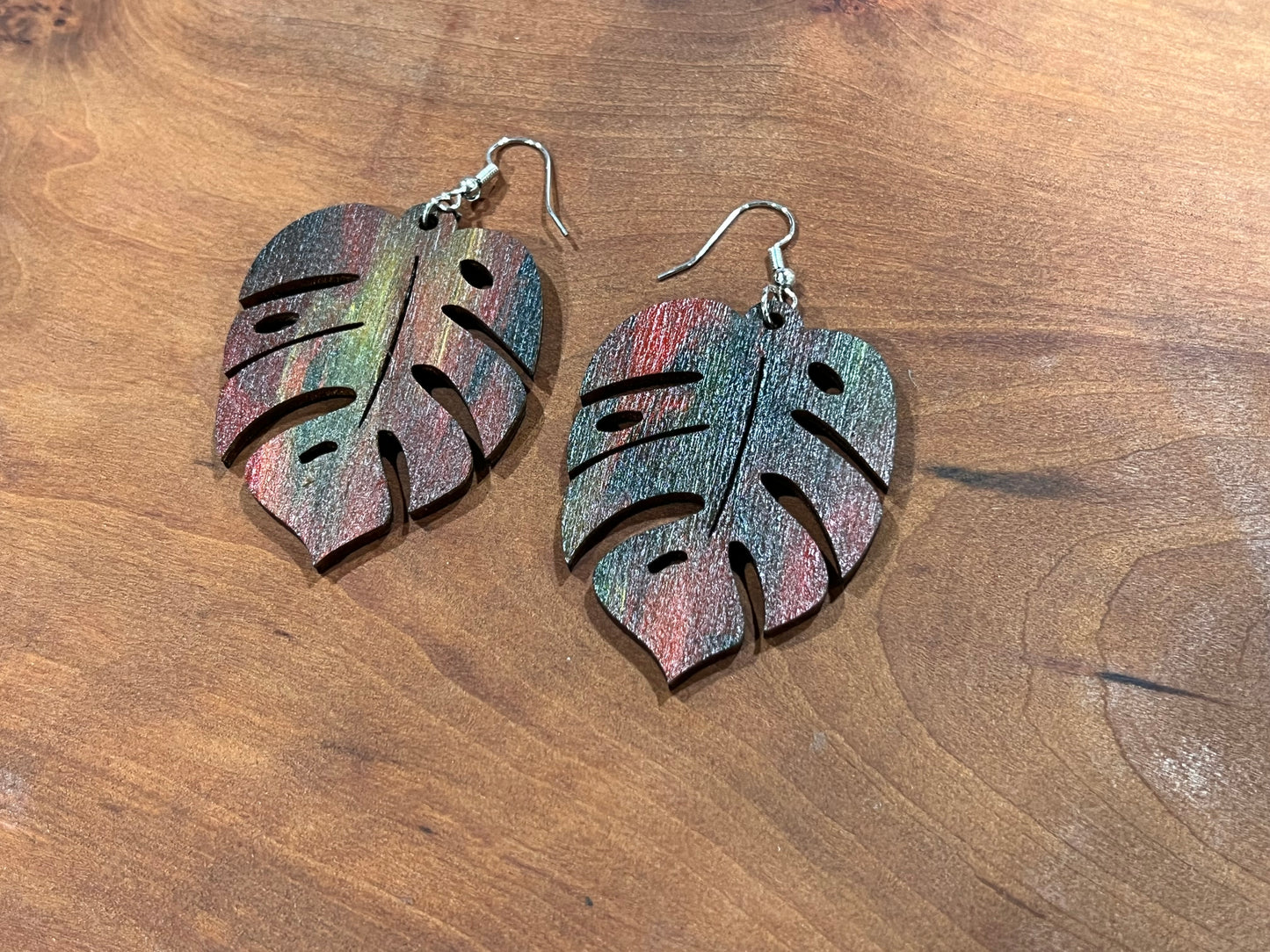 ‘Shades of Autumn’ Leaf Earrings