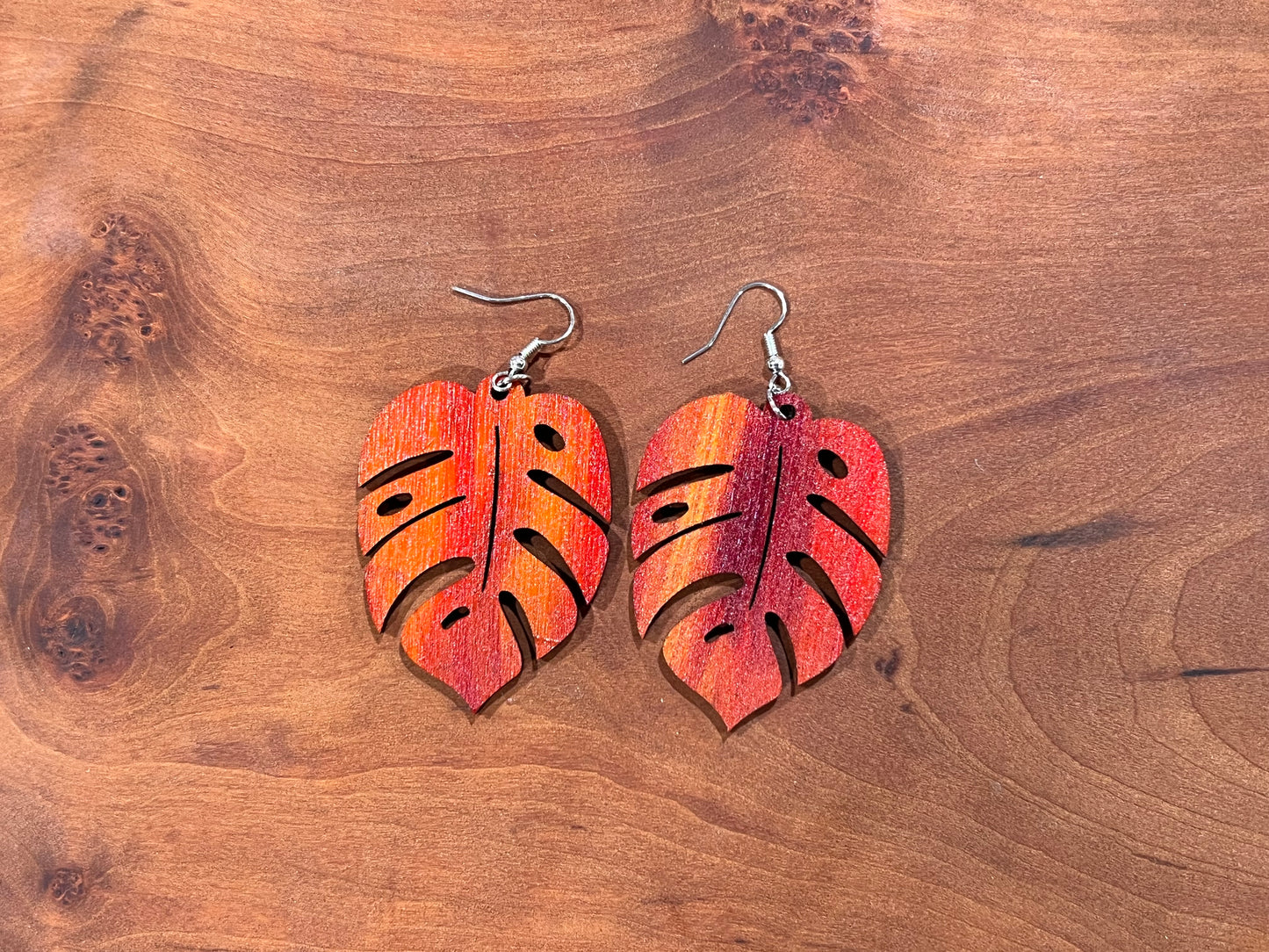 ‘Shades of Autumn’ Leaf Earrings